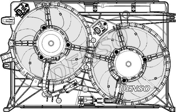 Denso DER09075 - Ventilators, Motora dzesēšanas sistēma www.autospares.lv