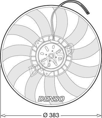 Denso DER02009 - Ventilators, Motora dzesēšanas sistēma www.autospares.lv