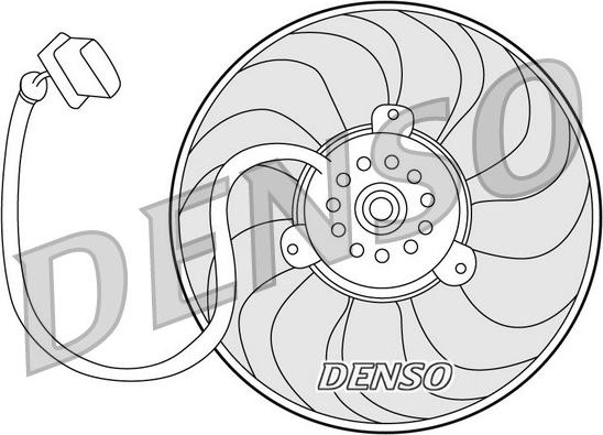 Denso DER32004 - Ventilators, Motora dzesēšanas sistēma www.autospares.lv