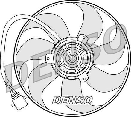 Denso DER32006 - Ventilators, Motora dzesēšanas sistēma www.autospares.lv