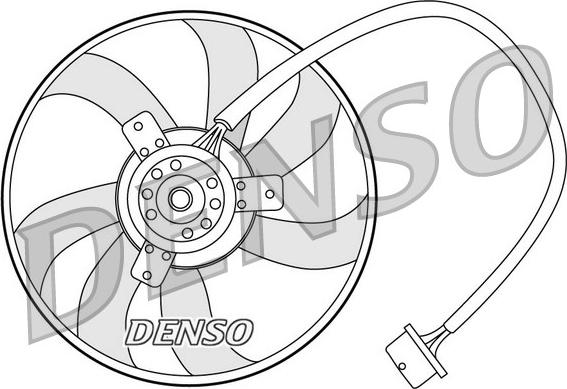 Denso DER32003 - Ventilators, Motora dzesēšanas sistēma www.autospares.lv