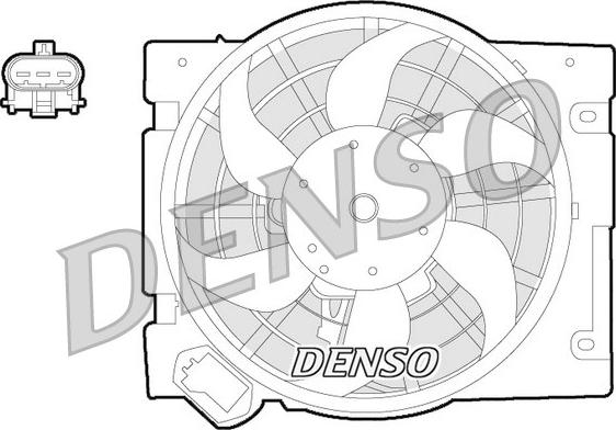 Denso DER20013 - Ventilators, Motora dzesēšanas sistēma www.autospares.lv