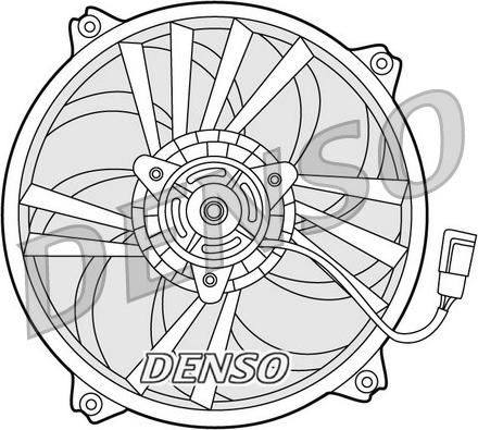 Denso DER21015 - Ventilators, Motora dzesēšanas sistēma www.autospares.lv