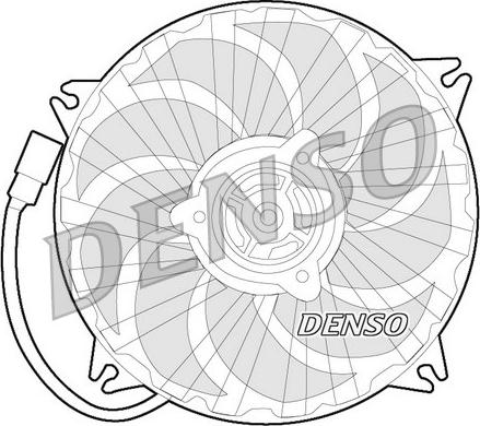 Denso DER21017 - Ventilators, Motora dzesēšanas sistēma www.autospares.lv