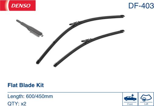 Denso DF-403 - Щетка стеклоочистителя www.autospares.lv