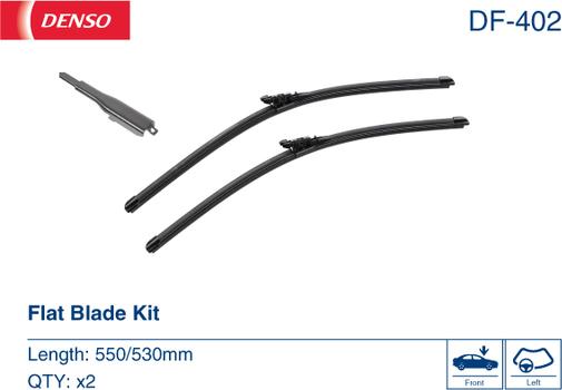 Denso DF-402 - Щетка стеклоочистителя www.autospares.lv