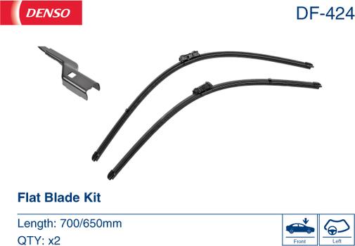 Denso DF-424 - Wiper Blade www.autospares.lv