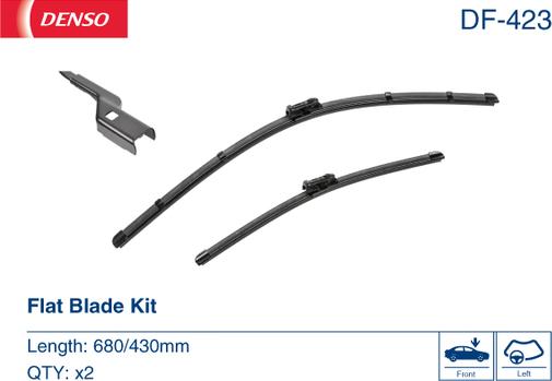 Denso DF-423 - Wiper Blade www.autospares.lv