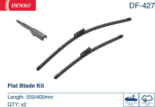 Denso DF-427 - Щетка стеклоочистителя www.autospares.lv