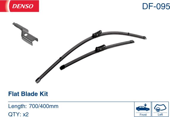 Denso DF-095 - Stikla tīrītāja slotiņa autospares.lv