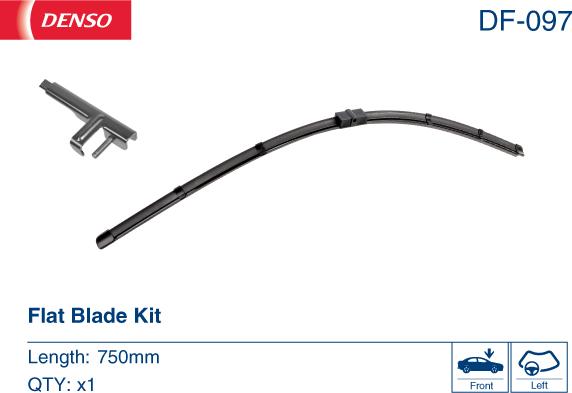 Denso DF-097 - Wiper Blade www.autospares.lv