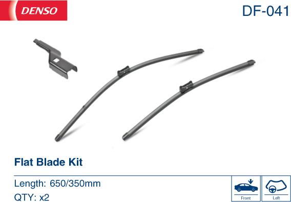 Denso DF-041 - Wiper Blade www.autospares.lv