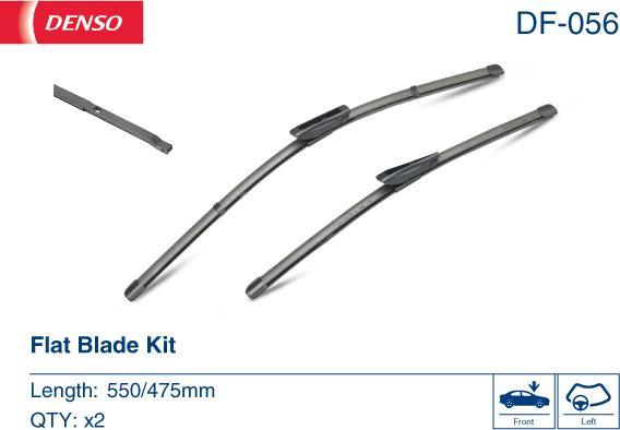 Denso DF-056 - Stikla tīrītāja slotiņa autospares.lv