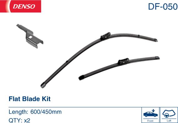 Denso DF-050 - Wiper Blade www.autospares.lv