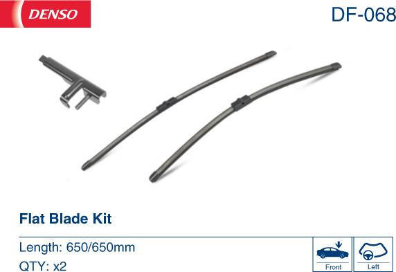 Denso DF-068 - Wiper Blade www.autospares.lv