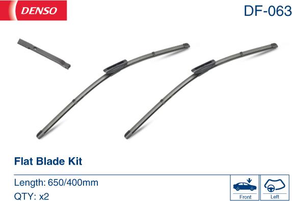 Denso DF-063 - Wiper Blade www.autospares.lv