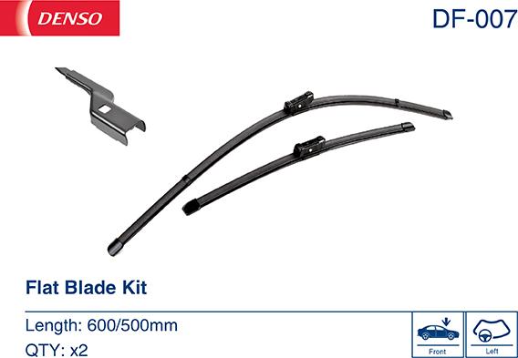 Denso DF-007 - Wiper Blade www.autospares.lv