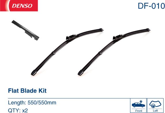 Denso DF-010 - Wiper Blade www.autospares.lv