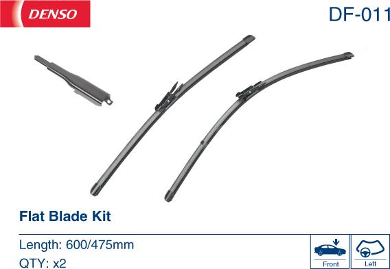 Denso DF-011 - Stikla tīrītāja slotiņa autospares.lv