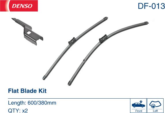 Denso DF-013 - Stikla tīrītāja slotiņa autospares.lv