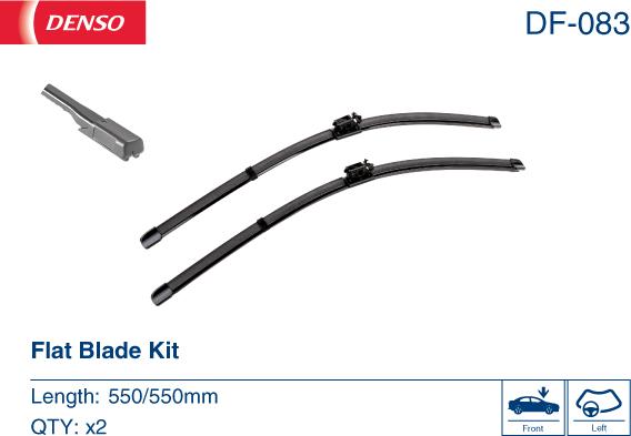 Denso DF-083 - Stikla tīrītāja slotiņa autospares.lv