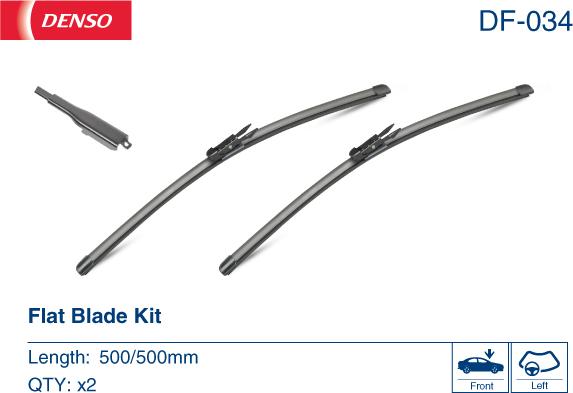 Denso DF-034 - Wiper Blade www.autospares.lv