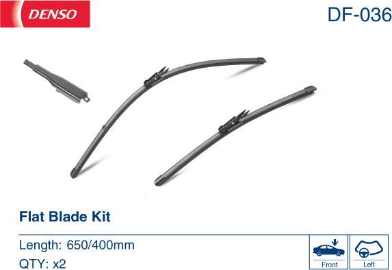 Denso DF-036 - Wiper Blade www.autospares.lv