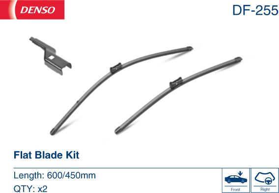 Denso DF-255 - Wiper Blade www.autospares.lv