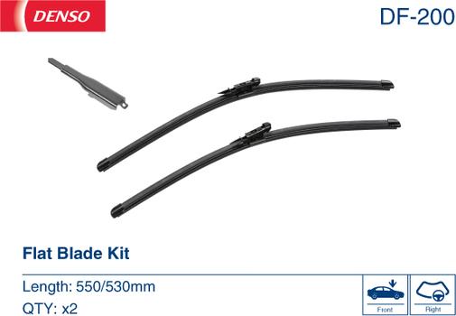 Denso DF-200 - Щетка стеклоочистителя www.autospares.lv