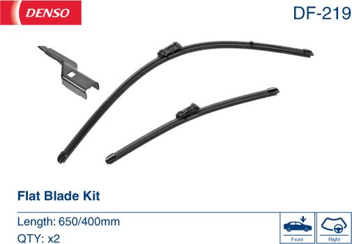 Denso DF-219 - Wiper Blade www.autospares.lv