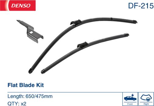 Denso DF-215 - Wiper Blade www.autospares.lv