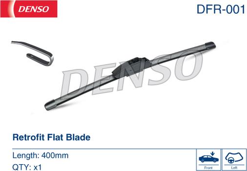 Denso DFR-001 - Stikla tīrītāja slotiņa autospares.lv