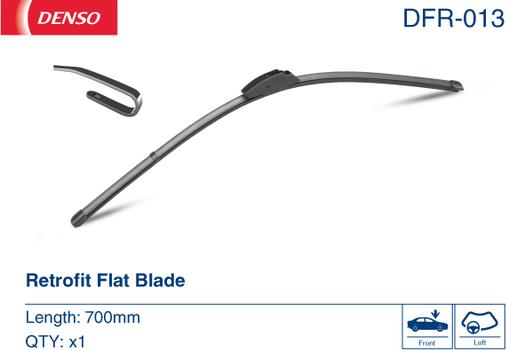 Denso DFR-013 - Wiper Blade www.autospares.lv