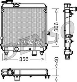 Denso DRM09081 - Radiators, Motora dzesēšanas sistēma www.autospares.lv