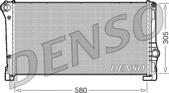 Denso DRM09104 - Radiators, Motora dzesēšanas sistēma www.autospares.lv