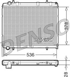 Denso DRM21035 - Radiators, Motora dzesēšanas sistēma www.autospares.lv