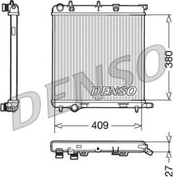 Denso DRM21026 - Radiators, Motora dzesēšanas sistēma www.autospares.lv