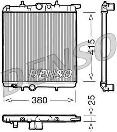 Denso DRM21020 - Radiators, Motora dzesēšanas sistēma www.autospares.lv