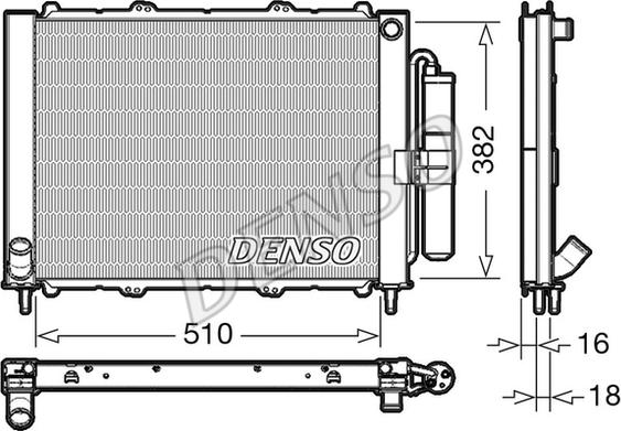 Denso DRM23103 - Dzesēšanas modulis www.autospares.lv