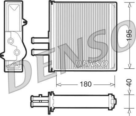 Denso DRR09060 - Siltummainis, Salona apsilde www.autospares.lv