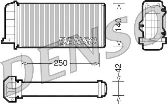 Denso DRR09001 - Siltummainis, Salona apsilde www.autospares.lv