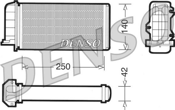 Denso DRR09002 - Siltummainis, Salona apsilde www.autospares.lv