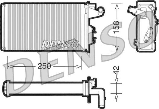 Denso DRR09010 - Siltummainis, Salona apsilde www.autospares.lv