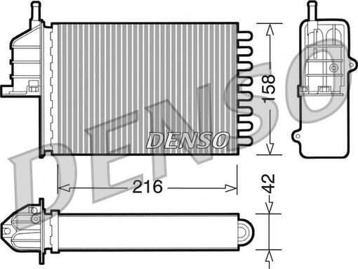 Denso DRR09080 - Siltummainis, Salona apsilde www.autospares.lv