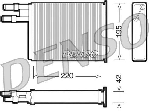 Denso DRR09031 - Siltummainis, Salona apsilde www.autospares.lv