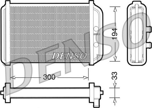 Denso DRR09033 - Siltummainis, Salona apsilde www.autospares.lv