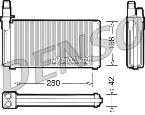 Denso DRR09020 - Siltummainis, Salona apsilde www.autospares.lv