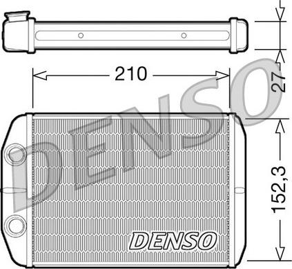 Denso DRR09073 - Siltummainis, Salona apsilde www.autospares.lv