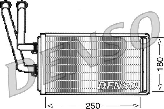 Denso DRR09100 - Siltummainis, Salona apsilde www.autospares.lv