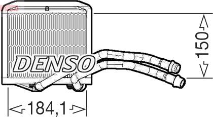 Denso DRR09102 - Siltummainis, Salona apsilde www.autospares.lv